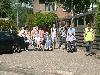 ouderen 4 daagse in de beverwaard 23-06-t/m26-06-2015 eerste etape vanaf ijsselburg schinnenbaan beverwaard dag3 25-06-2015