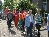 ouderen 4 daagse in de beverwaard 23-06-t/m26-06-2015 eerste etape vanaf ijsselburg schinnenbaan beverwaard dag3 25-06-2015