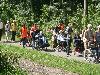 ouderen 4 daagse in de beverwaard 23-06-t/m26-06-2015 eerste etape vanaf ijsselburg schinnenbaan beverwaard dag3 25-06-2015