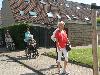 ouderen 4 daagse in de beverwaard 23-06-t/m26-06-2015 eerste etape vanaf ijsselburg schinnenbaan beverwaard dag3 25-06-2015