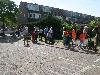 ouderen 4 daagse in de beverwaard 23-06-t/m26-06-2015 eerste etape vanaf ijsselburg schinnenbaan beverwaard dag3 25-06-2015