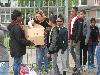 20-05-2016 pc de regeboog school leerlingen van de dependance worden in het zonnetje gezet ivm goede cito toets ook in de beverwaard