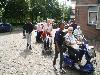 ouderen 4 daagse in de beverwaard 04-07-2016 eerste etape tweede dag-derde dag-en vierde dag komen ook hier te staan alle dagen vertrekken vanaf ijsselburg schinnenbaan beverwaard
