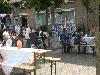 ouderen 4 daagse in de beverwaard 04-07-2016 eerste etape vanaf ijsselburg schinnenbaan beverwaard