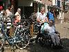 ouderen 4 daagse in de beverwaard 04-07-2016 eerste etape vanaf ijsselburg schinnenbaan beverwaard