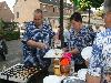 ouderen 4 daagse in de beverwaard 04-07-2016 eerste etape vanaf ijsselburg schinnenbaan beverwaard