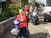 ouderen 4 daagse in de beverwaard 04-07-2016 eerste etape vanaf ijsselburg schinnenbaan beverwaard