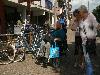 ouderen 4 daagse in de beverwaard 04-07-2016 eerste etape vanaf ijsselburg schinnenbaan beverwaard