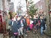 | 13-12-19 kerstboom sandeburgbaan kinderen van de rk de regenboog hebben tekeningen gemaakt en in de boom gehangen 