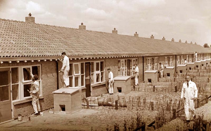  bouw Smeetsland 1940 mijn oud rotterdam hans groentehuijs