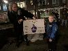 18-1-22 Herdenking plaat Vinnie bij bruggetje oudewatering/rhijnauwensingel