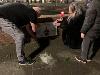 18-1-22 Herdenking plaat Vinnie bij bruggetje oudewatering/rhijnauwensingel